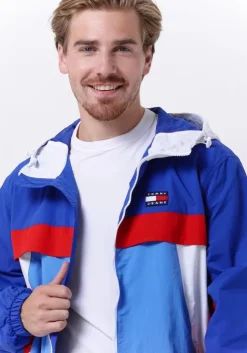 blauwe tommy jeans jack tjm chicago colorblock