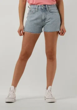 blauwe tommy jeans jeans hot pant bh0014da