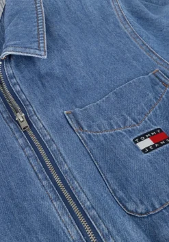 blauwe tommy jeans playsuits tjw lt denim playsuit