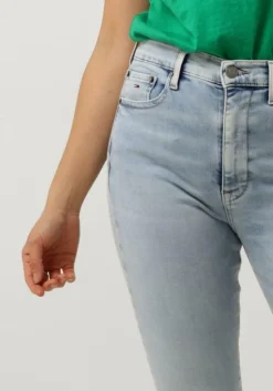 blauwe tommy jeans skinny jeans sylvia hgh sskn bh1215