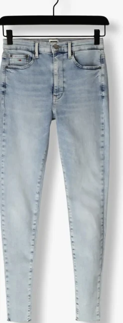 blauwe tommy jeans skinny jeans sylvia hgh sskn bh1215