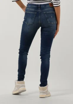 blauwe tommy jeans skinny jeans nora mr sky ag1235