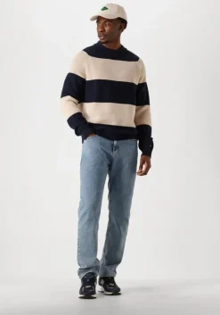 blauwe tommy jeans slim fit jeans ryan slim str ai4136