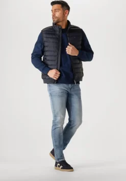 blauwe tommy jeans slim fit jeans scanton slim ai1239