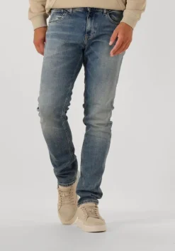 blauwe tommy jeans slim fit jeans scanton slim bi5154 co