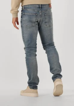 blauwe tommy jeans slim fit jeans scanton slim bi5154 co