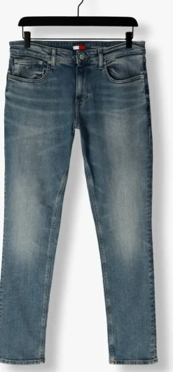 blauwe tommy jeans slim fit jeans scanton slim bi5154 co