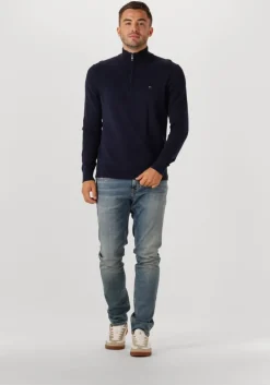 blauwe tommy jeans slim fit jeans scanton slim bi5154 co