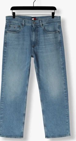 blauwe tommy jeans straight leg jeans otis regular str bi0134 co