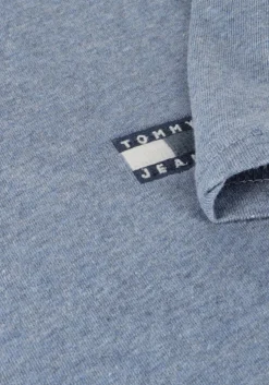blauwe tommy jeans t-shirt tjm reg badge tee ext