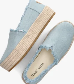 blauwe toms espadrilles valencia