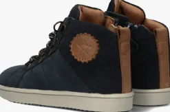 blauwe ton & ton hoge sneakers bjarn