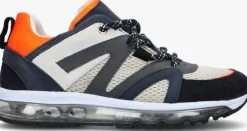 blauwe ton & ton lage sneakers arn