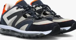 blauwe ton & ton lage sneakers arn