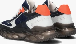 blauwe ton & ton lage sneakers marny