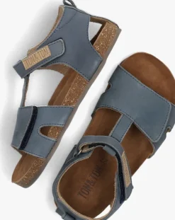 blauwe ton & ton sandalen fenris