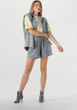 blauwe toral enkellaarsjes 12804