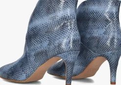 blauwe toral enkellaarsjes 12804