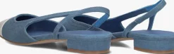 blauwe toral slingbacks luisa