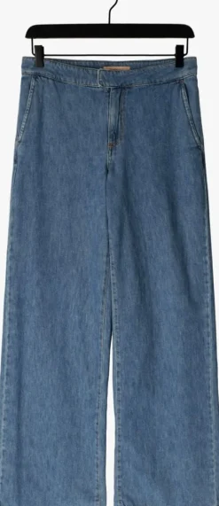 blauwe twinset milano wide jeans 10070822-cpc