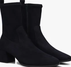 blauwe unisa enkellaarsjes langley