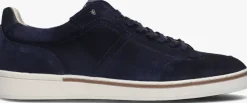 blauwe van bommel lage sneakers sbm-10019