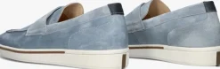 blauwe van bommel loafers sbm-40041