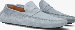 blauwe van bommel mocassins sbm-40019