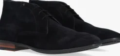 blauwe van bommel nette schoenen sbm-50022