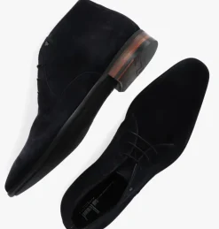 blauwe van bommel nette schoenen sbm-50022