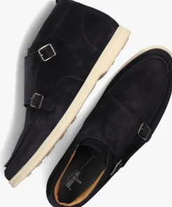 blauwe van bommel nette schoenen sbm-50040