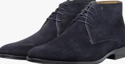 blauwe van bommel nette schoenen sbm-50029 raffa