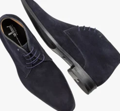 blauwe van bommel nette schoenen sbm-50029 raffa