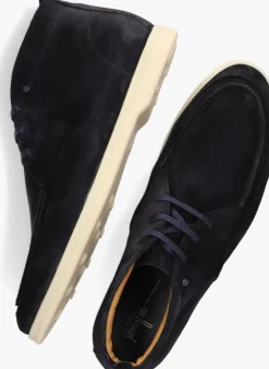 blauwe van bommel veterschoenen sbm-50027