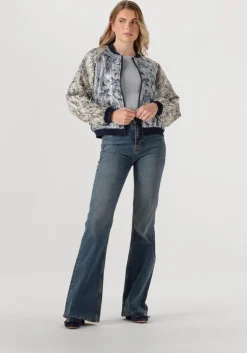 blauwe vanessa bruno straight leg jeans ethan