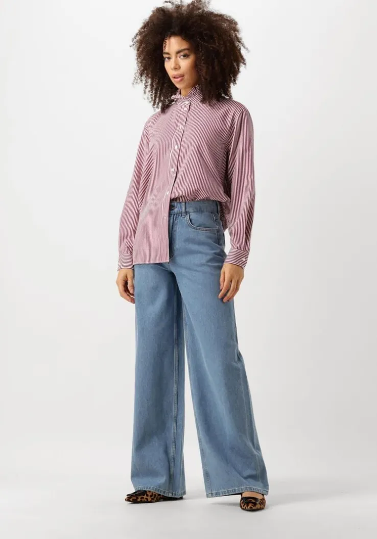 blauwe vanessa bruno wide jeans bilbao
