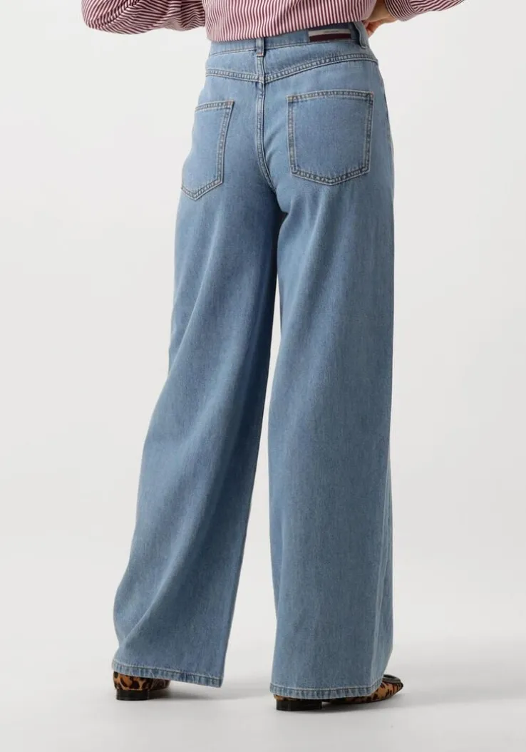 blauwe vanessa bruno wide jeans bilbao