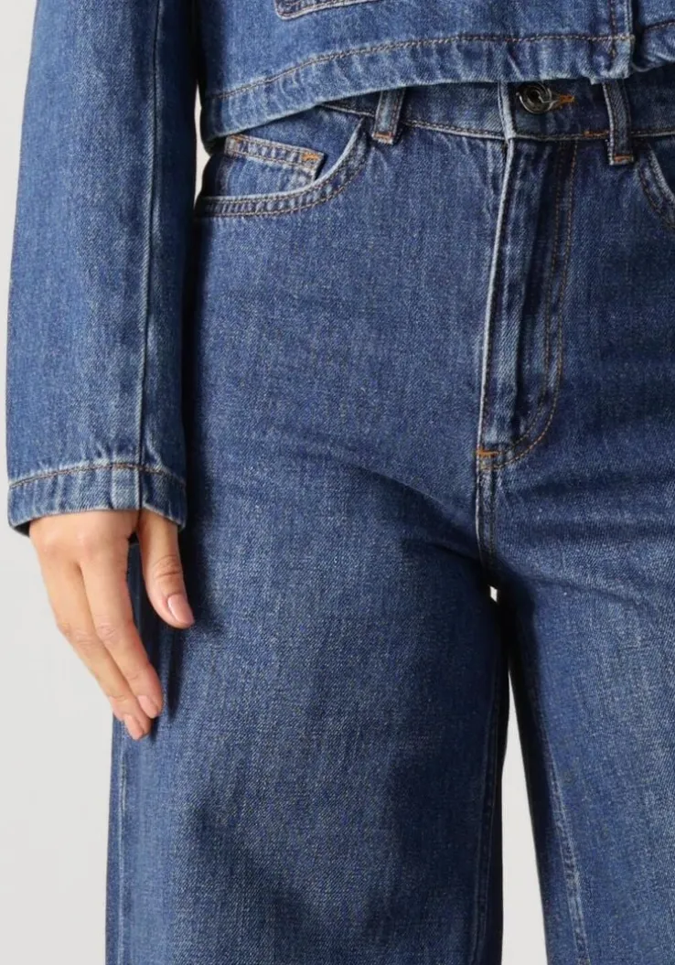 blauwe vanessa bruno wide jeans bilbao
