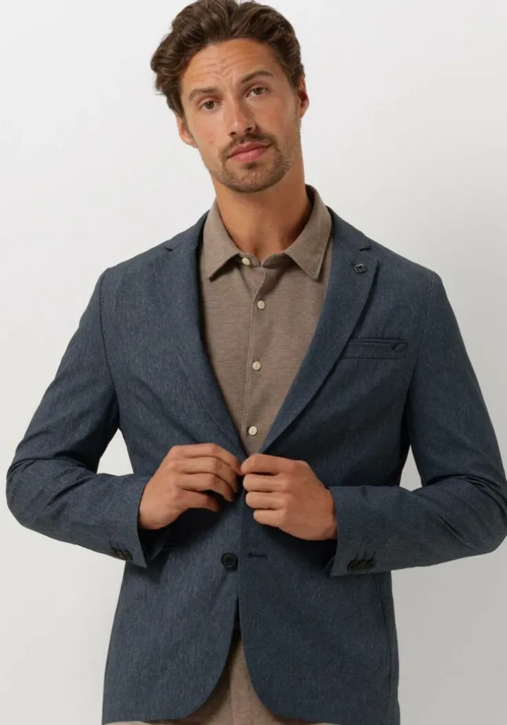 blauwe vanguard colberts blazer air comfort guard