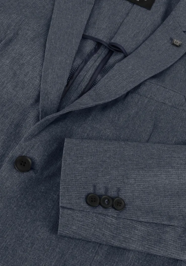 blauwe vanguard colberts blazer air comfort guard