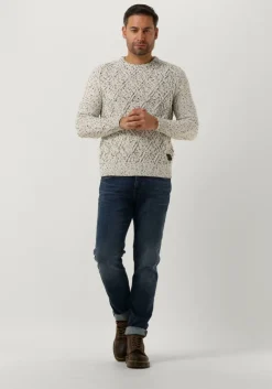 blauwe vanguard slim fit jeans v7 rider true blue ocean