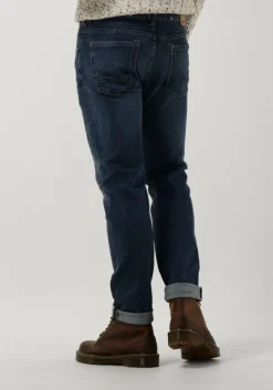 blauwe vanguard slim fit jeans v7 rider true blue ocean