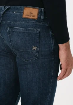 blauwe vanguard slim fit jeans v7 rider steel blue wash