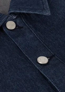 blauwe vanilia spijkerjas rinsed denim jacket