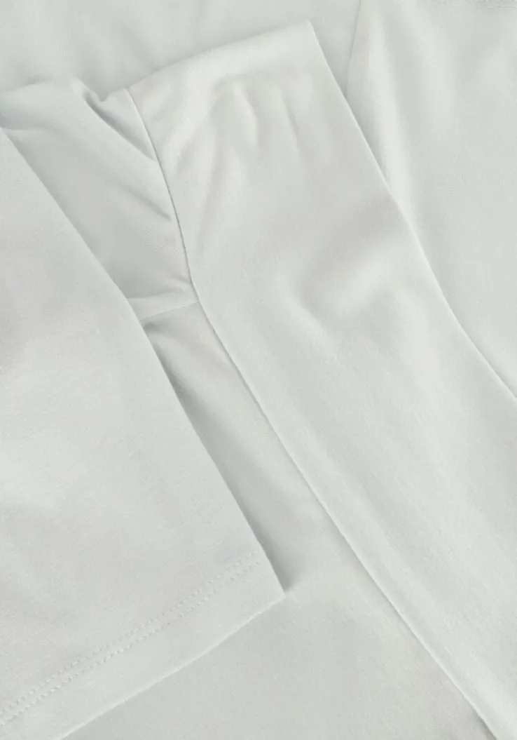 blauwe vanilia top viscose off shoulder ssl