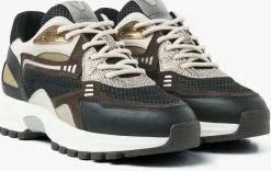 blauwe via vai lage sneakers danae noah