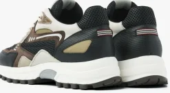 blauwe via vai lage sneakers danae noah