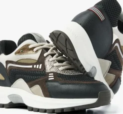 blauwe via vai lage sneakers danae noah