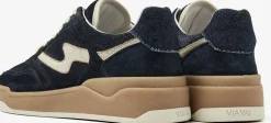 blauwe via vai lage sneakers sam levi