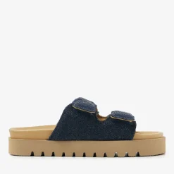 blauwe via vai slippers rae lidia